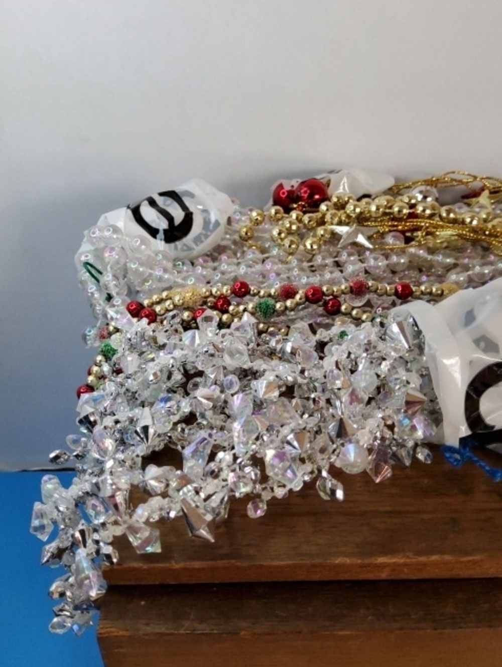 Vintage Holiday Garlands. Five Strands.